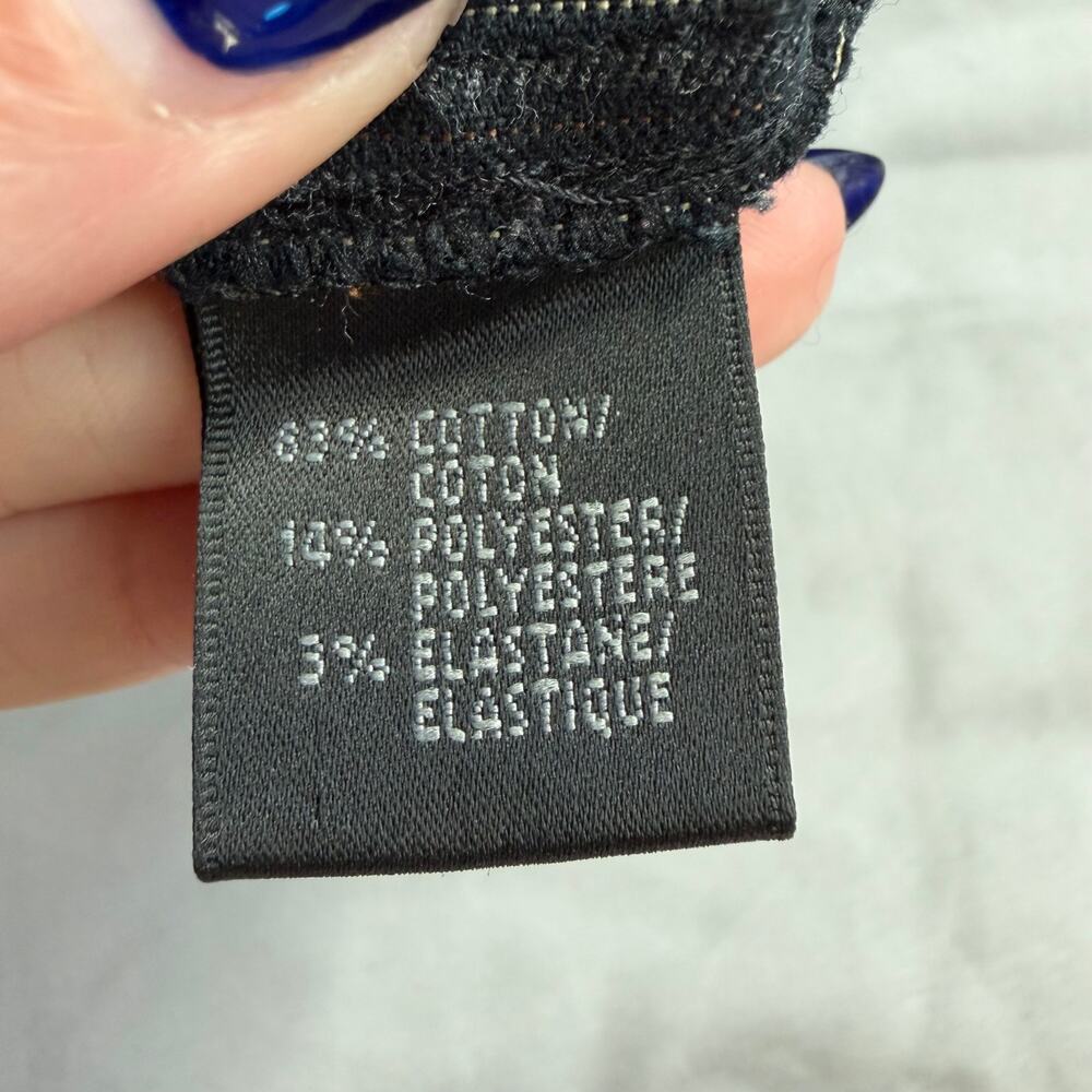 Lafayette 148 New York Women’s Pinstriped Pants Size 2 Gray Stretch Zip Pockets - Picture 5 of 12
